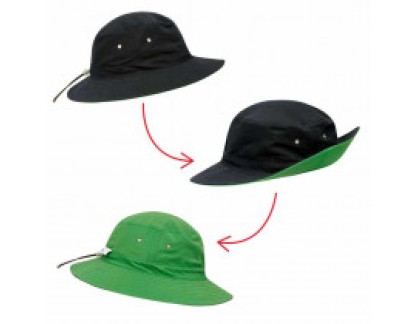 REVERSIBLE MICROFIBRE HAT NAVY/KELLY